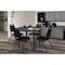 Kee Round Tables > Breakroom Tables > Kee Square & Round Tables, Wood, Metal Top, Grey TB42RNDGYBPBK - alternate 3